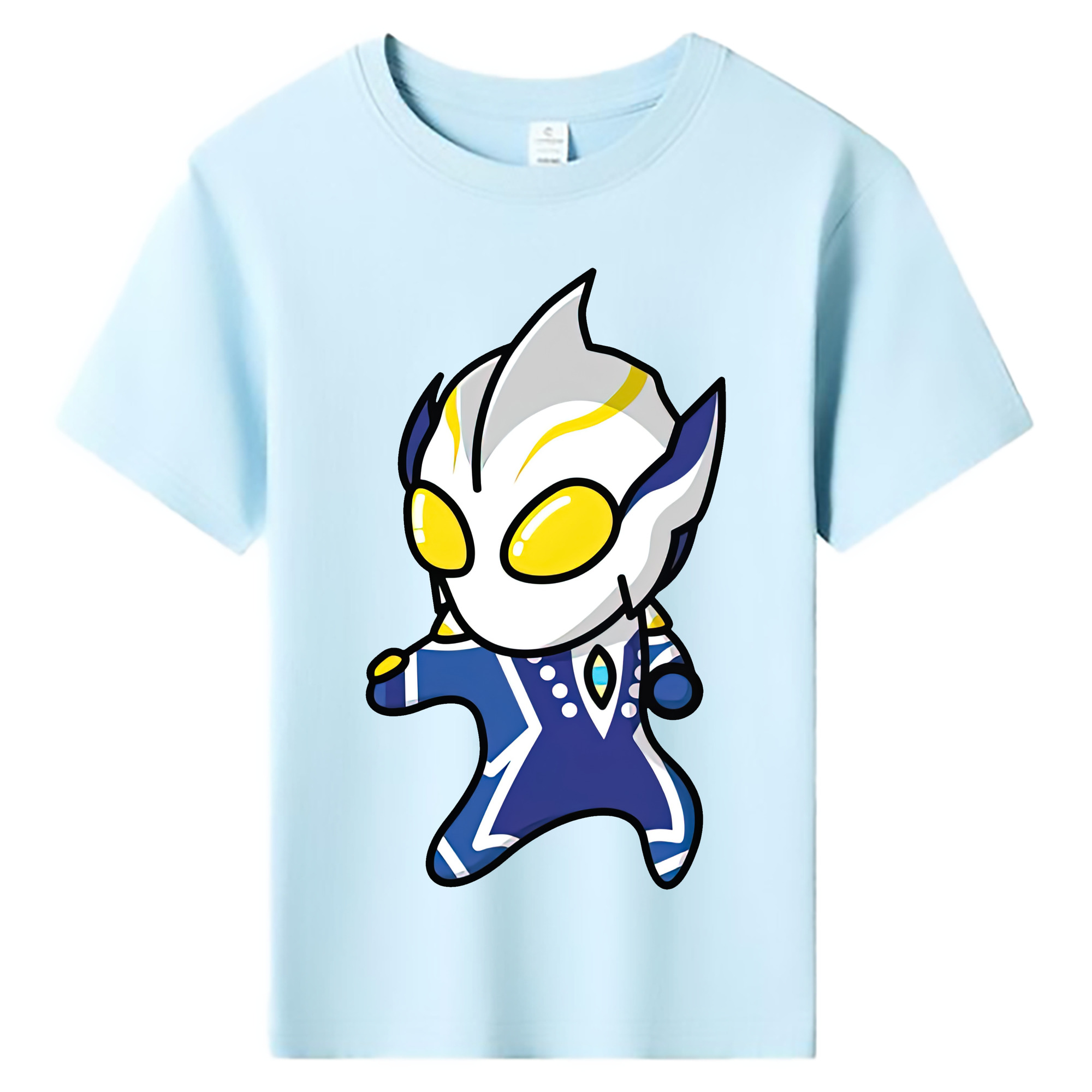 （画像用） ウルトラマン Ultraman 綿100％キッズTシャツ（フロントプリント）